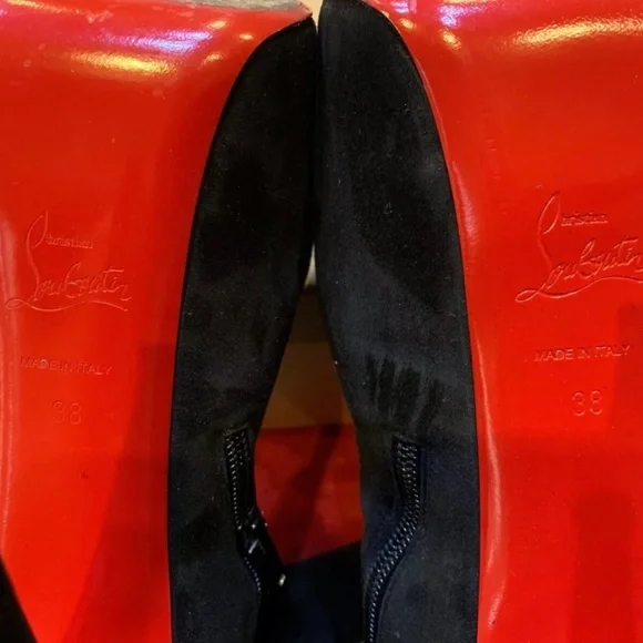 Christian Louboutin Daf Suede Boots! - Picture 9 of 11